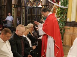 Rocznica święceń kapłańskich naszych Księży i błogosławieństwo dwóch nowych Margaretek w intencji ks. Proboszcza, 28.05.2023
